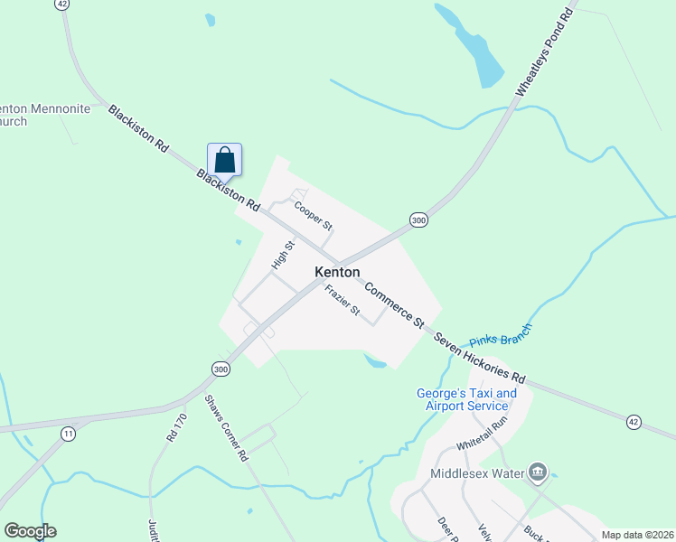 map of restaurants, bars, coffee shops, grocery stores, and more near in Kenton