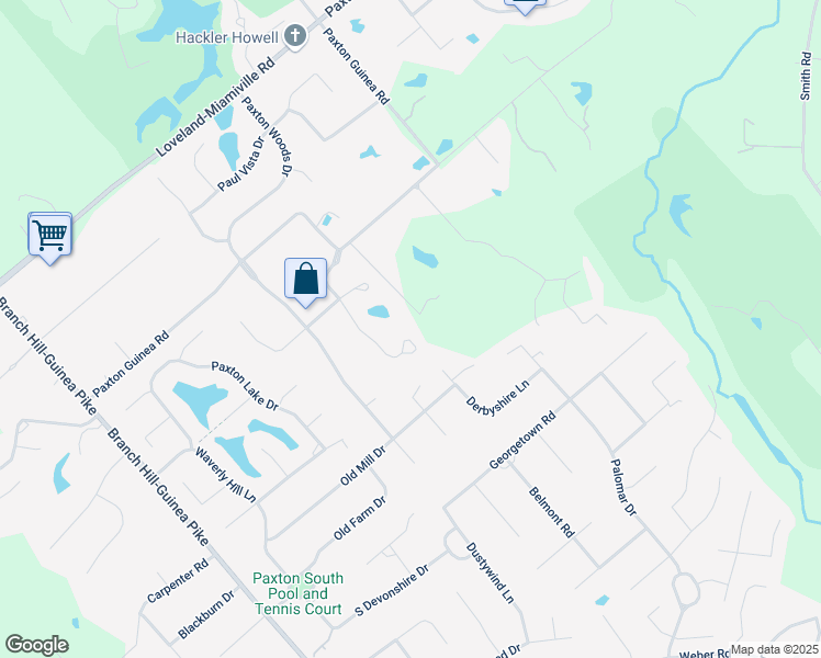 map of restaurants, bars, coffee shops, grocery stores, and more near 6394 Roth Ridge Drive in Loveland