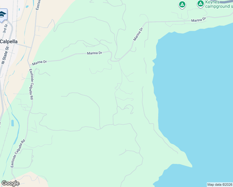 map of restaurants, bars, coffee shops, grocery stores, and more near 5781 Lake Ridge Road in Ukiah