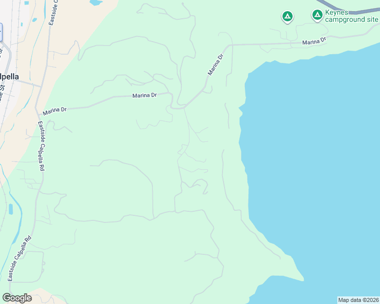 map of restaurants, bars, coffee shops, grocery stores, and more near 5781 Lake Ridge Road in Ukiah