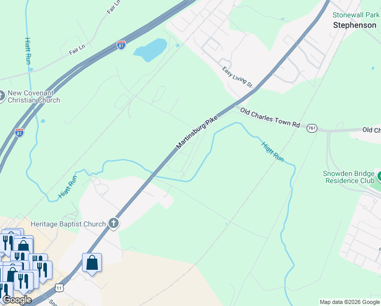 map of restaurants, bars, coffee shops, grocery stores, and more near 165 Fenway Circle in Winchester