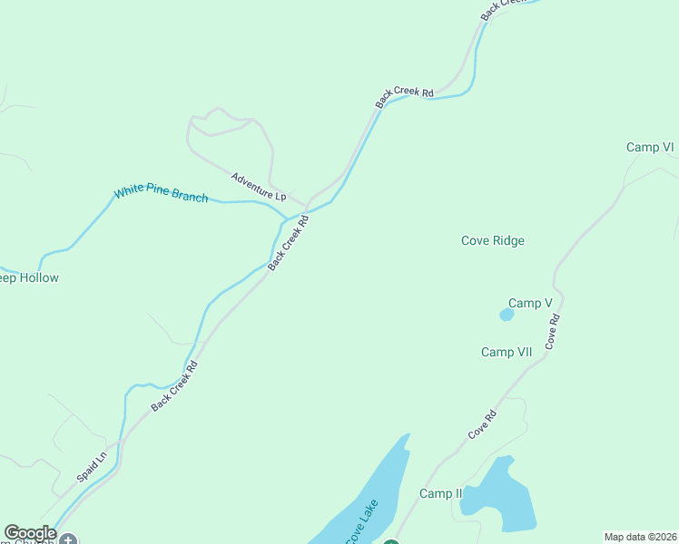map of restaurants, bars, coffee shops, grocery stores, and more near 1901 Back Creek Road in Gore