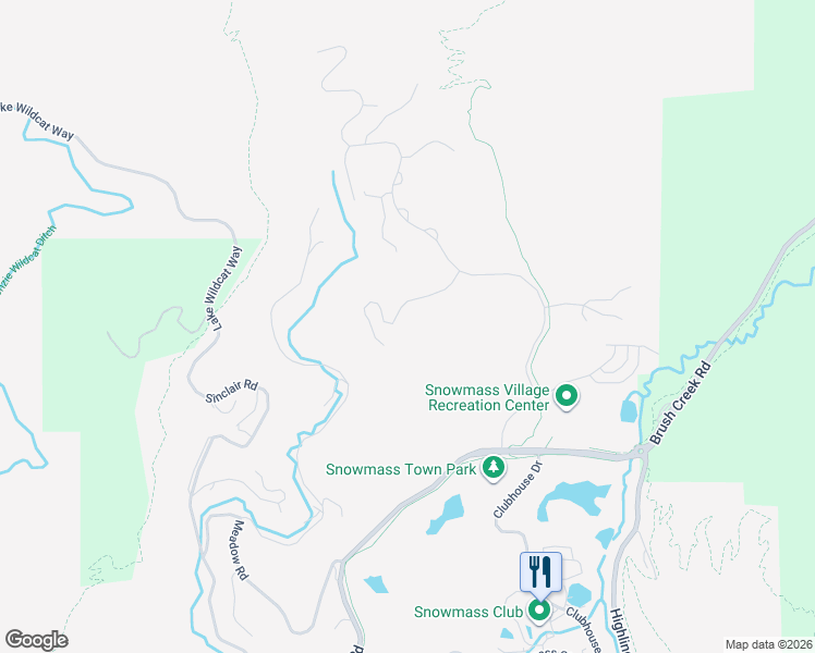 map of restaurants, bars, coffee shops, grocery stores, and more near 168 Brenden Ct in Aspen