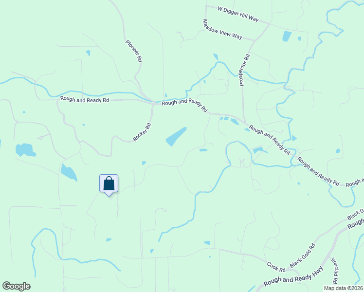 map of restaurants, bars, coffee shops, grocery stores, and more near 16290 Hillaire Road in Rough and Ready