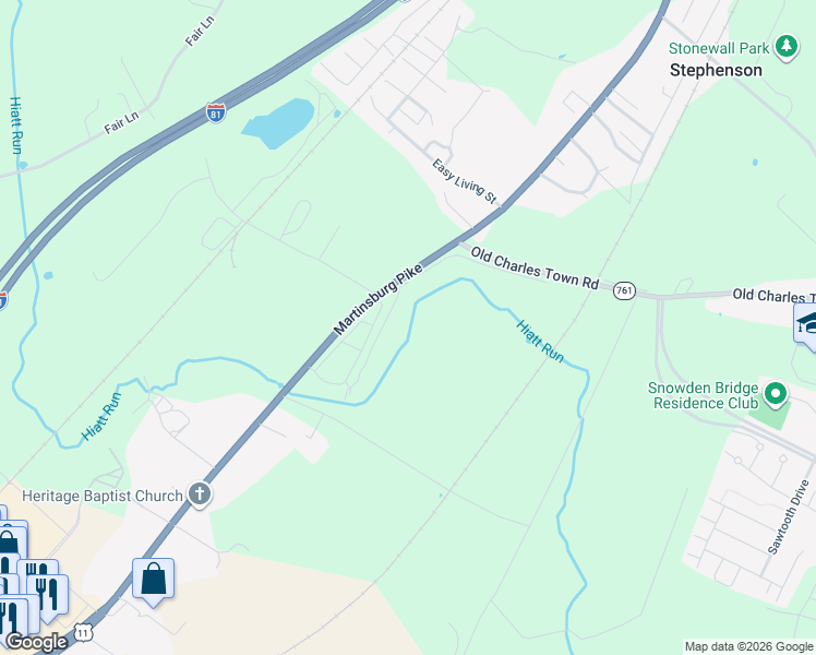 map of restaurants, bars, coffee shops, grocery stores, and more near 179 Fenway Circle in Winchester