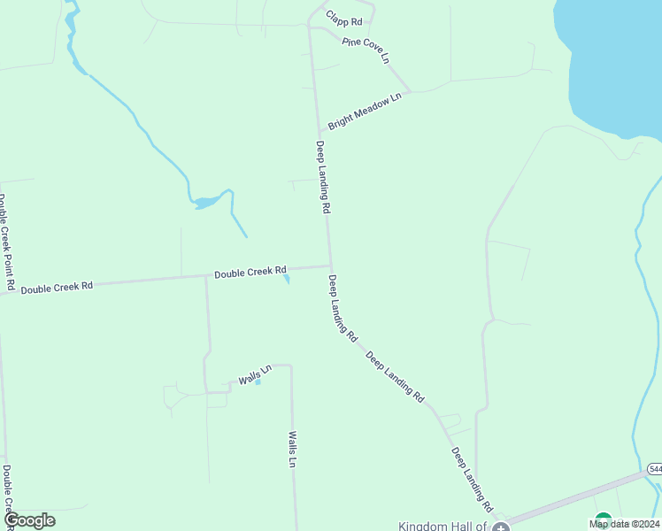 map of restaurants, bars, coffee shops, grocery stores, and more near Deep Landing Road in Queen Anne's County