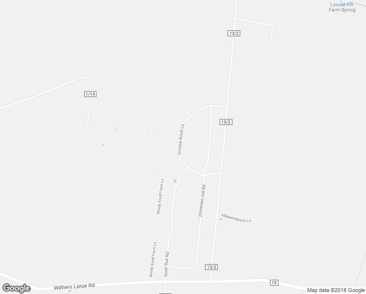 map of restaurants, bars, coffee shops, grocery stores, and more near 276 Grouse Knoll Lane in Summit Point