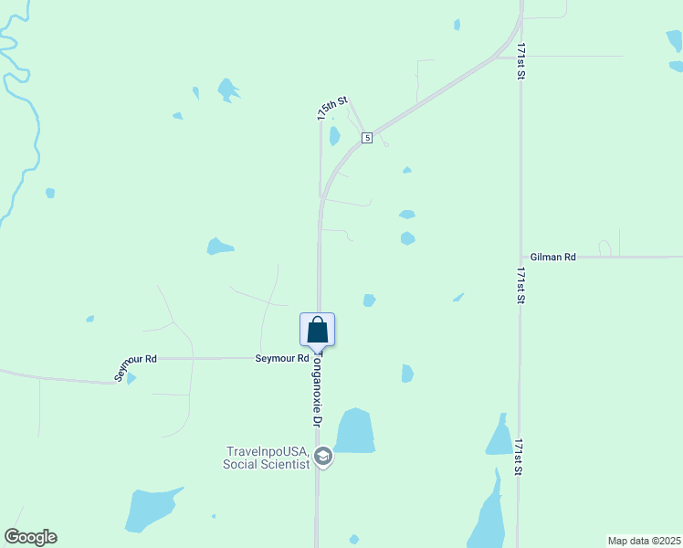 map of restaurants, bars, coffee shops, grocery stores, and more near 25168 Tonganoxie Road in Leavenworth