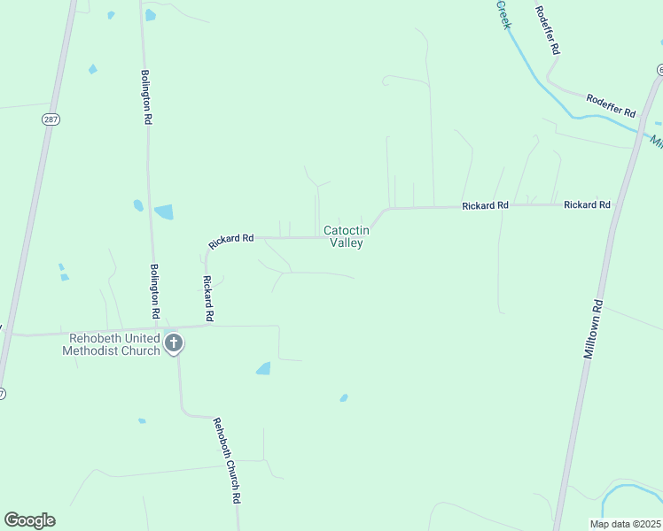 map of restaurants, bars, coffee shops, grocery stores, and more near 39339 Rickard Rd in Lovettsville