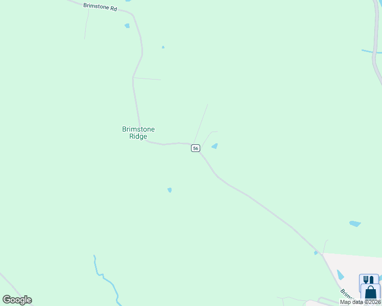map of restaurants, bars, coffee shops, grocery stores, and more near 24988 Brimstone Road in Coolville