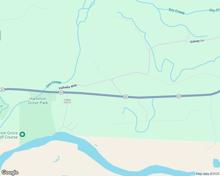 map of restaurants, bars, coffee shops, grocery stores, and more near 5815 State Highway 20 in Browns Valley