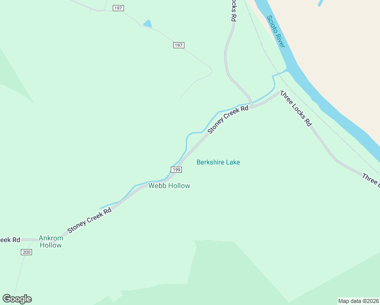 map of restaurants, bars, coffee shops, grocery stores, and more near 5215 Stoney Creek Road in Chillicothe