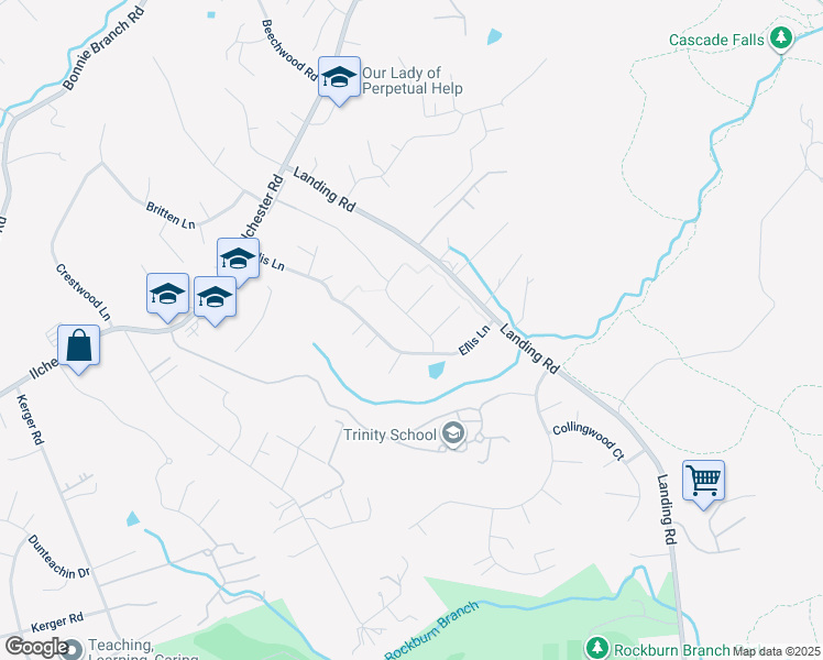 map of restaurants, bars, coffee shops, grocery stores, and more near 4913 Owens Court in Ellicott City
