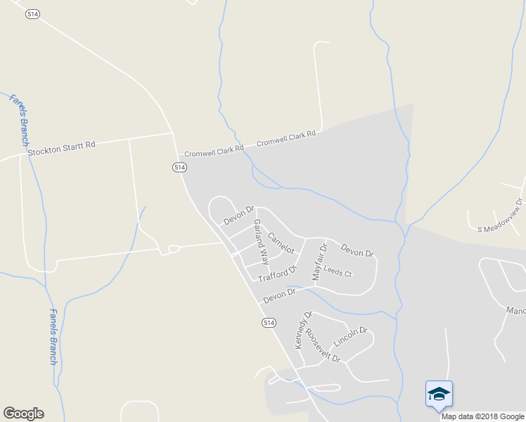 map of restaurants, bars, coffee shops, grocery stores, and more near 316 Devon Drive in Chestertown
