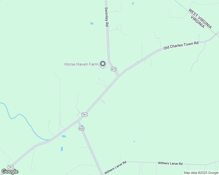 map of restaurants, bars, coffee shops, grocery stores, and more near 985 Old Charles Town Road in Berryville