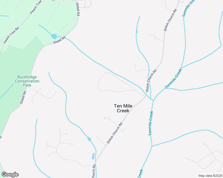 map of restaurants, bars, coffee shops, grocery stores, and more near 22824 Shiloh Church Road in Ten Mile Creek