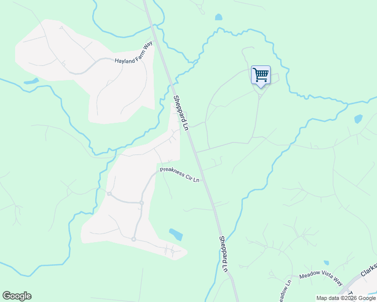map of restaurants, bars, coffee shops, grocery stores, and more near 5070 Sheppard Lane in Ellicott City