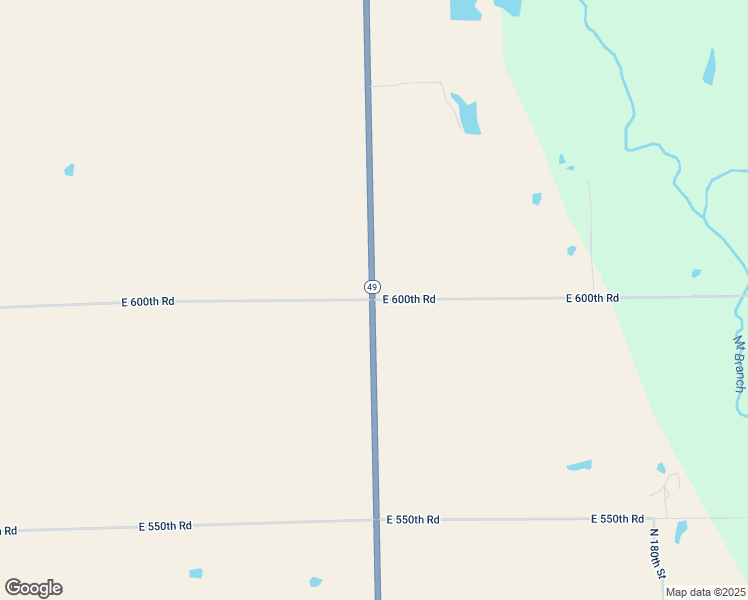 map of restaurants, bars, coffee shops, grocery stores, and more near 1001 East 600th Road in Casey