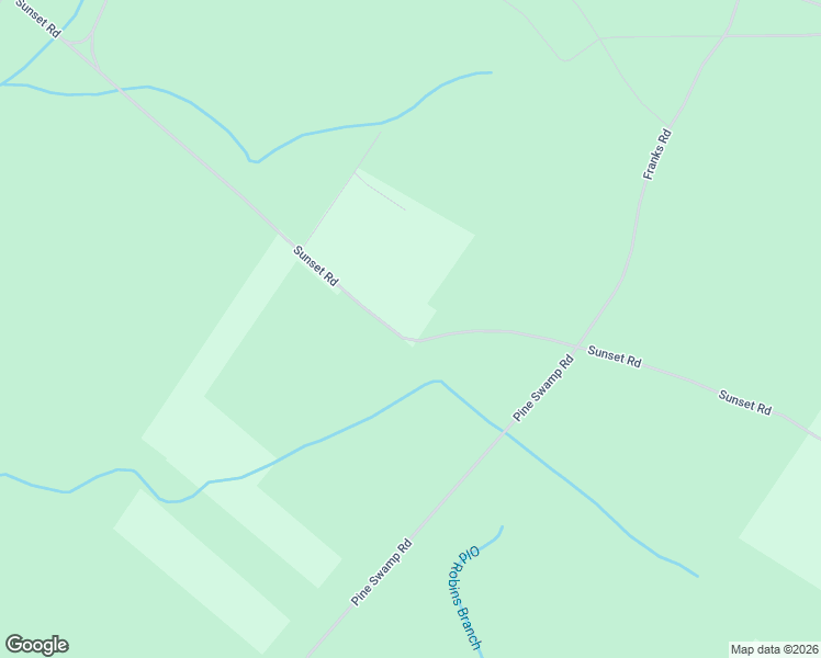 map of restaurants, bars, coffee shops, grocery stores, and more near 422 Sunset Road in Woodbine