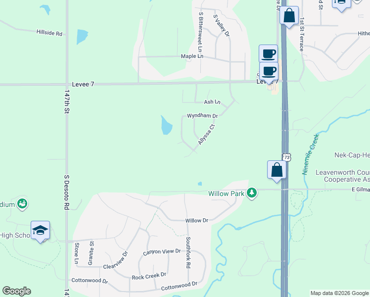 map of restaurants, bars, coffee shops, grocery stores, and more near 938 Wyndham Drive in Lansing
