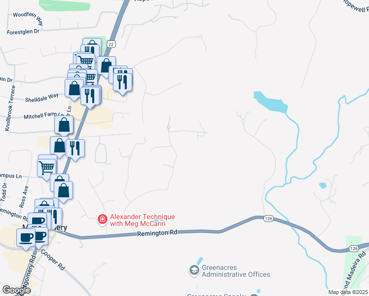 map of restaurants, bars, coffee shops, grocery stores, and more near in Indian Hill