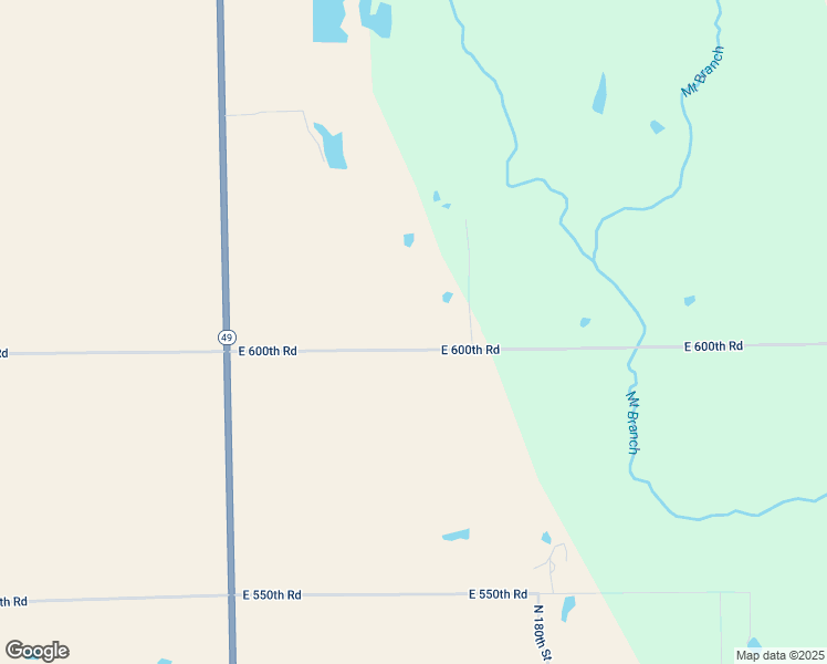 map of restaurants, bars, coffee shops, grocery stores, and more near 1001-1223 East 600th Road in Casey
