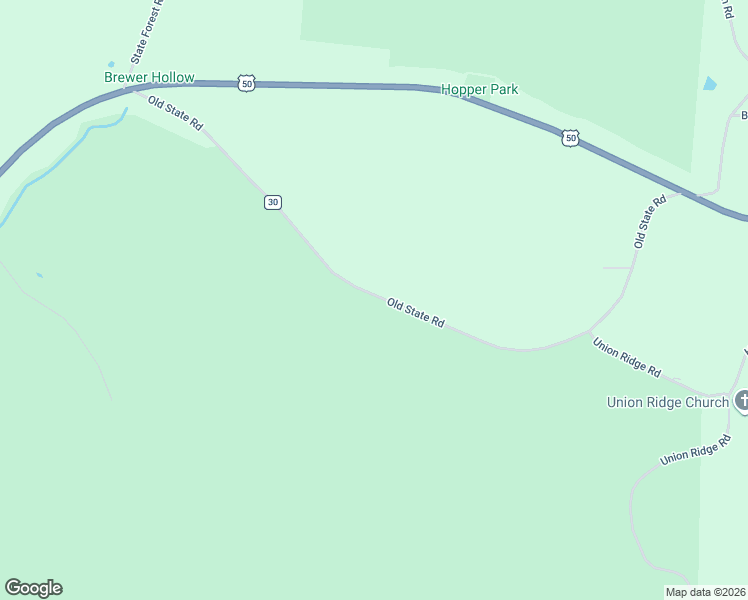 map of restaurants, bars, coffee shops, grocery stores, and more near 71194 Old State Road in McArthur