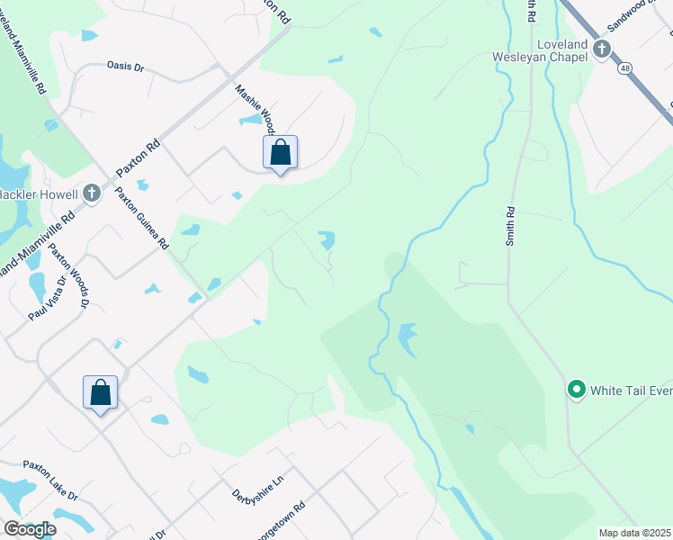 map of restaurants, bars, coffee shops, grocery stores, and more near 1111 RedBird Meadow Drive in Loveland