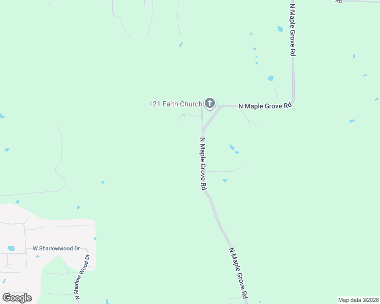 map of restaurants, bars, coffee shops, grocery stores, and more near 5771 North Maple Grove Road in Bloomington