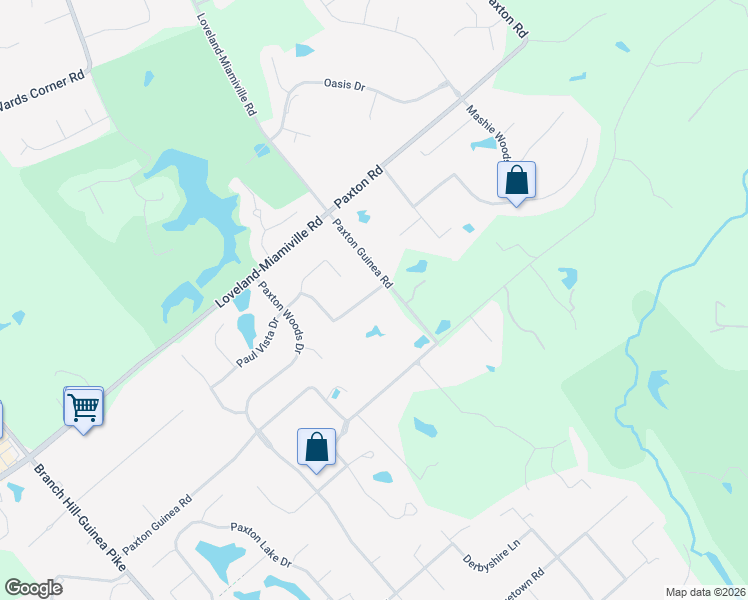 map of restaurants, bars, coffee shops, grocery stores, and more near 6383 Mueller Lakes Lane in Loveland