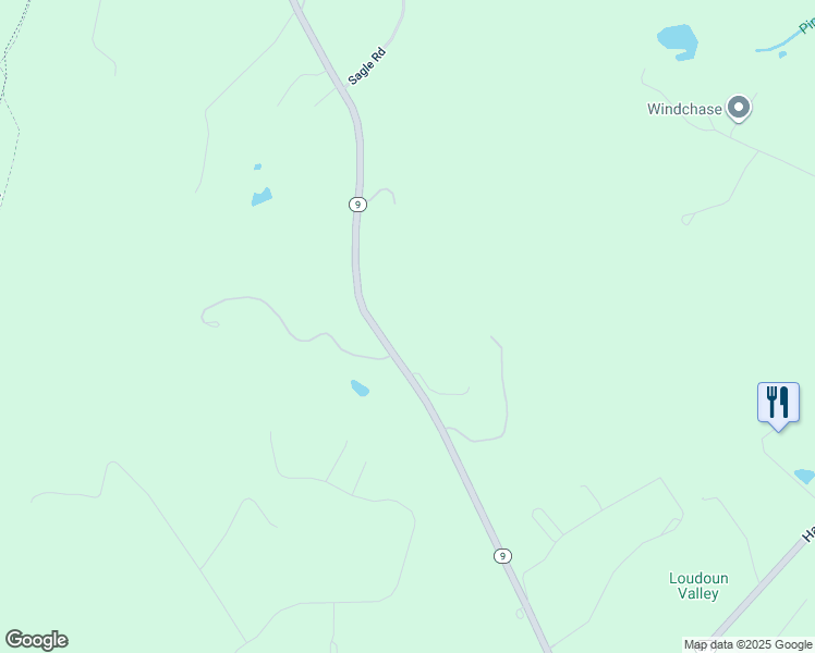 map of restaurants, bars, coffee shops, grocery stores, and more near 35408 Charles Town Pike in Purcellville