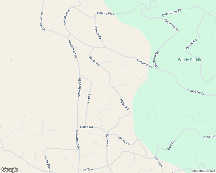 map of restaurants, bars, coffee shops, grocery stores, and more near 615 Haida Road in Jefferson