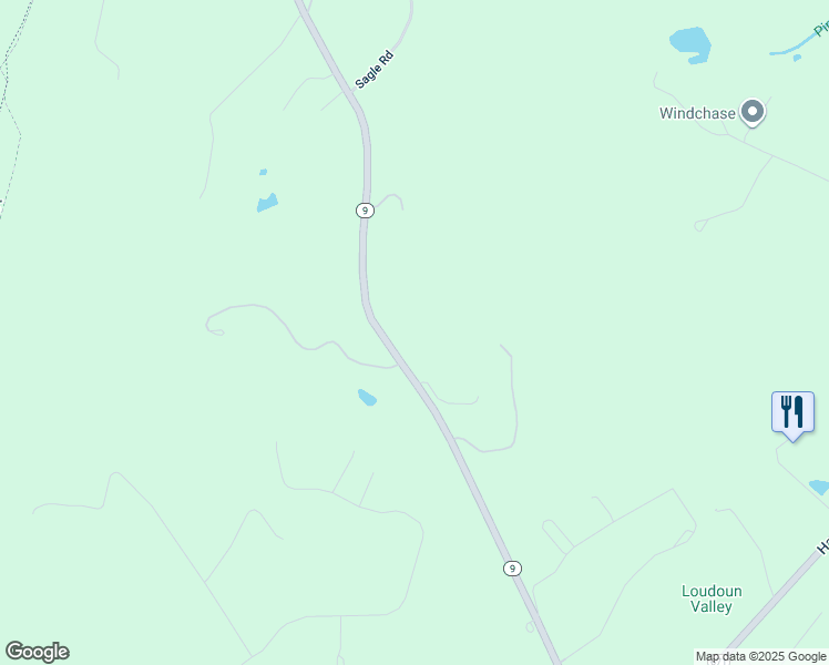 map of restaurants, bars, coffee shops, grocery stores, and more near 35408 Charles Town Pike in Purcellville