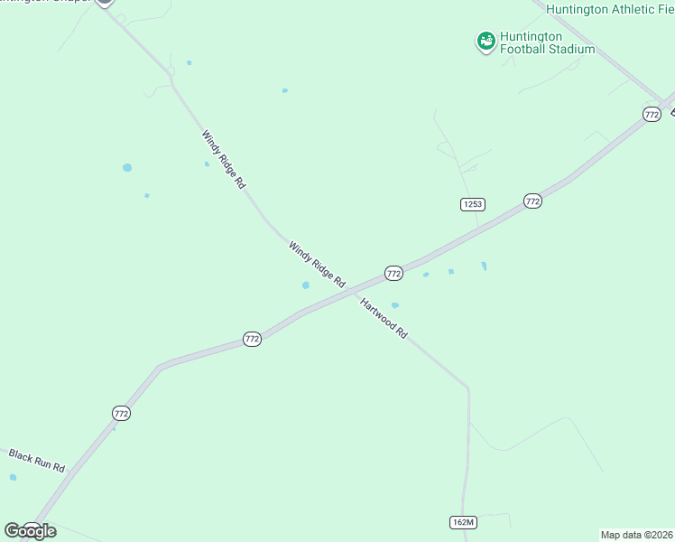 map of restaurants, bars, coffee shops, grocery stores, and more near 54 Windy Ridge Road in Chillicothe