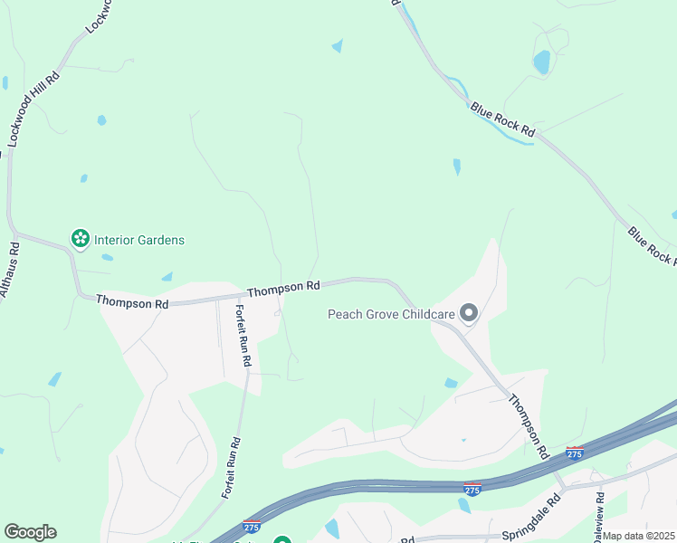 map of restaurants, bars, coffee shops, grocery stores, and more near 6425 Thompson Road in Cincinnati