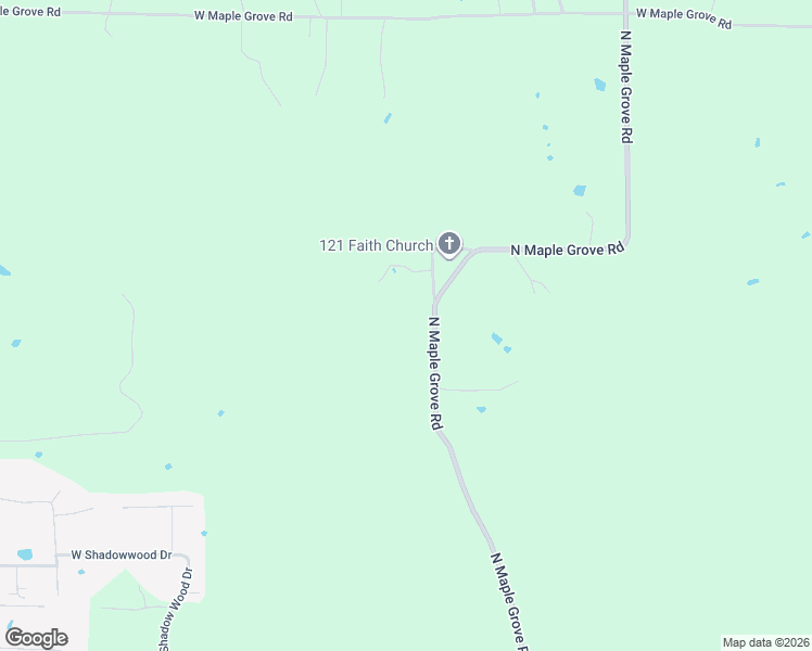 map of restaurants, bars, coffee shops, grocery stores, and more near 5777 North Maple Grove Road in Bloomington