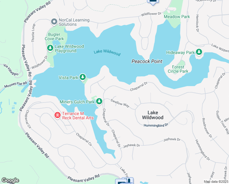 map of restaurants, bars, coffee shops, grocery stores, and more near 11906 Raven Court in Penn Valley