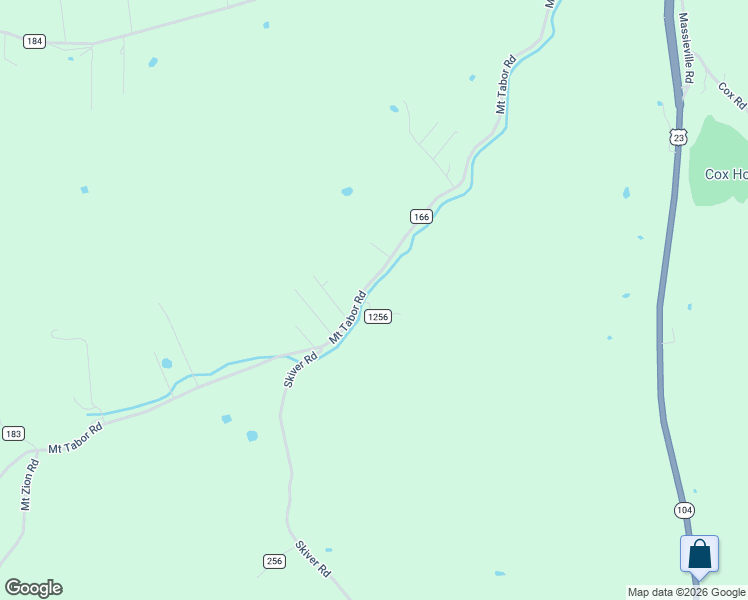 map of restaurants, bars, coffee shops, grocery stores, and more near 7118 Mount Tabor Road in Chillicothe