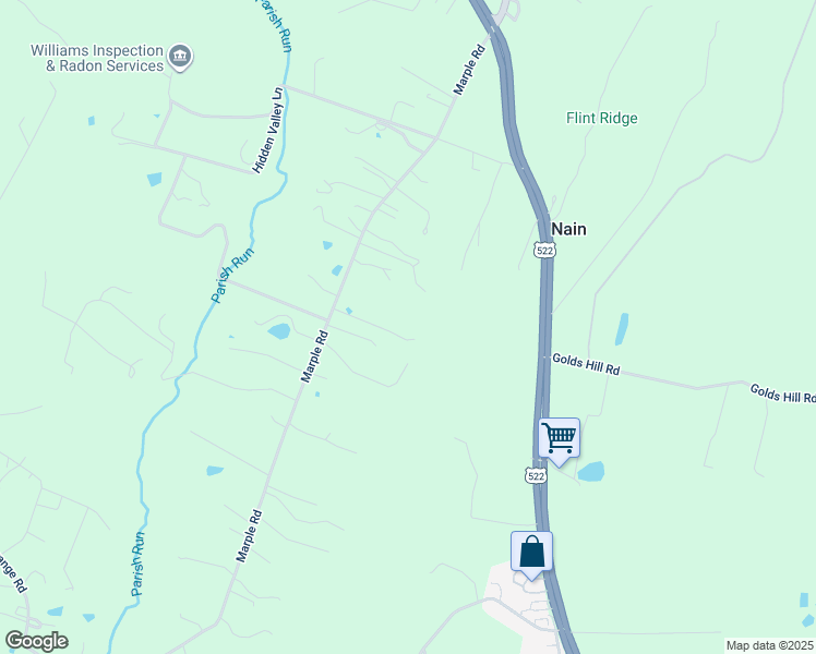 map of restaurants, bars, coffee shops, grocery stores, and more near 441 Marple Road in Winchester