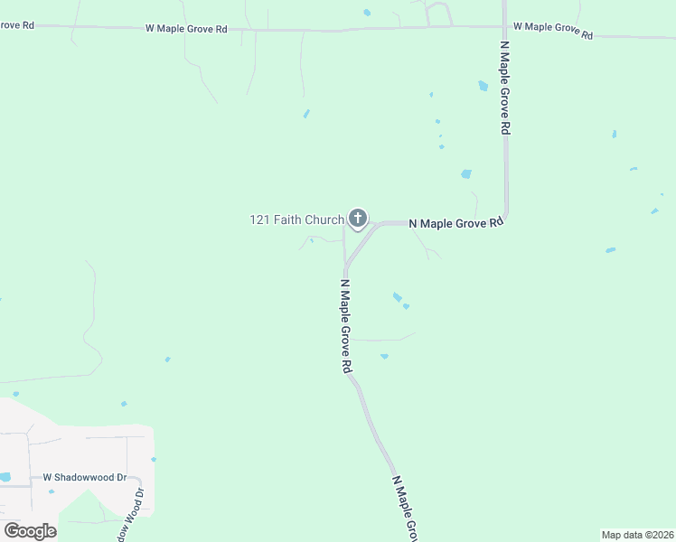 map of restaurants, bars, coffee shops, grocery stores, and more near 5777-5819 North Maple Grove Road in Bloomington