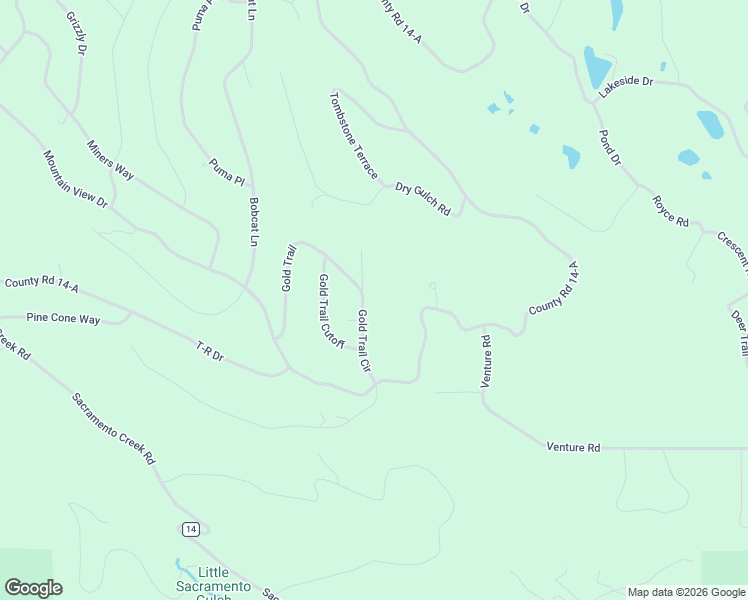 map of restaurants, bars, coffee shops, grocery stores, and more near 176 Gold Trail Circle in Fairplay