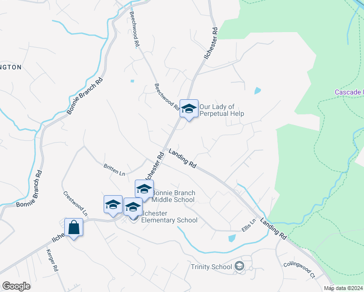 map of restaurants, bars, coffee shops, grocery stores, and more near 4814 Wellstone Way in Elkridge