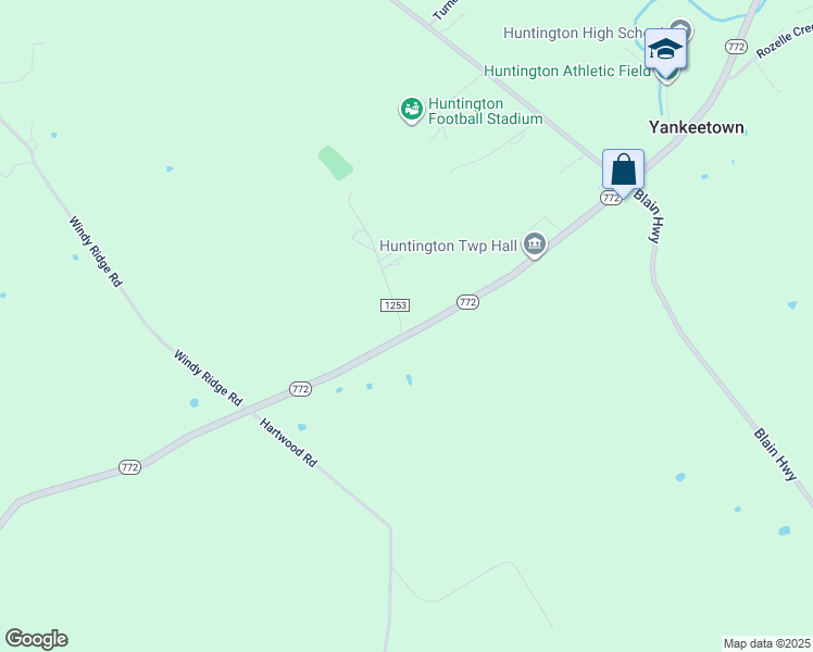 map of restaurants, bars, coffee shops, grocery stores, and more near 18 Seelig Lane in Chillicothe