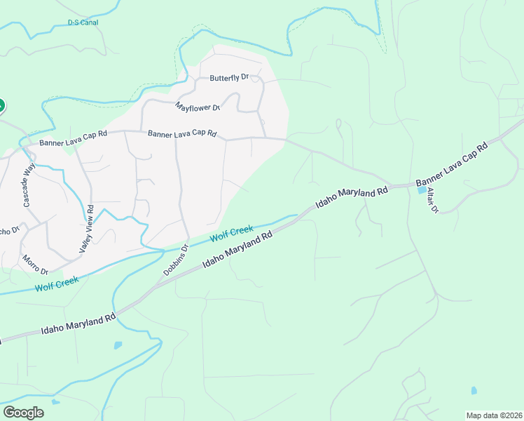 map of restaurants, bars, coffee shops, grocery stores, and more near 13029 Robin Road in Nevada City