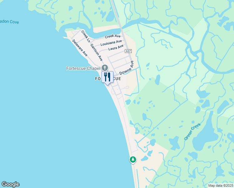 map of restaurants, bars, coffee shops, grocery stores, and more near 285 New Jersey Avenue in Downe