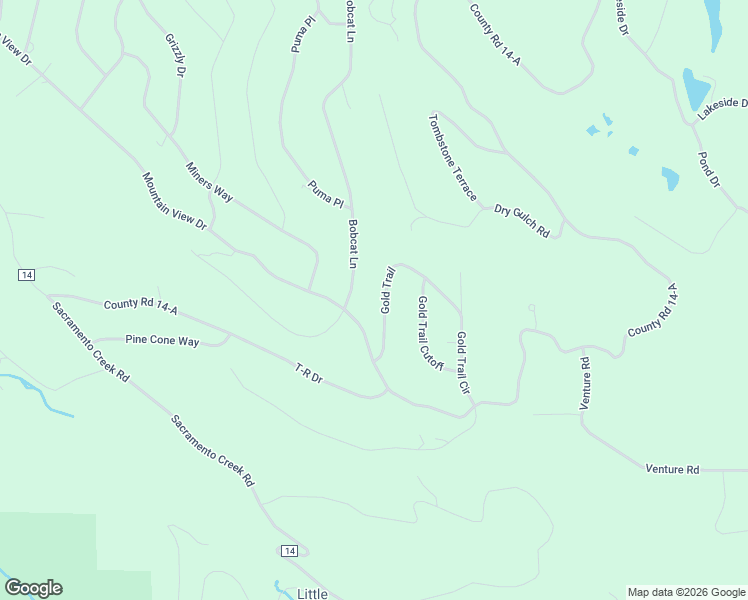 map of restaurants, bars, coffee shops, grocery stores, and more near 484 Gold Trail Circle in Fairplay