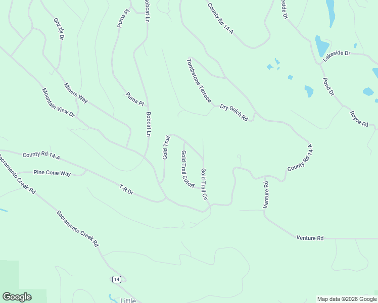 map of restaurants, bars, coffee shops, grocery stores, and more near 220 Gold Trail Circle in Fairplay