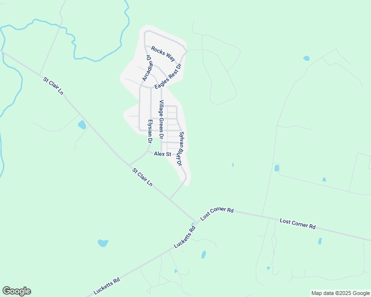 map of restaurants, bars, coffee shops, grocery stores, and more near 13626 Sylvan Bluff Drive in Leesburg