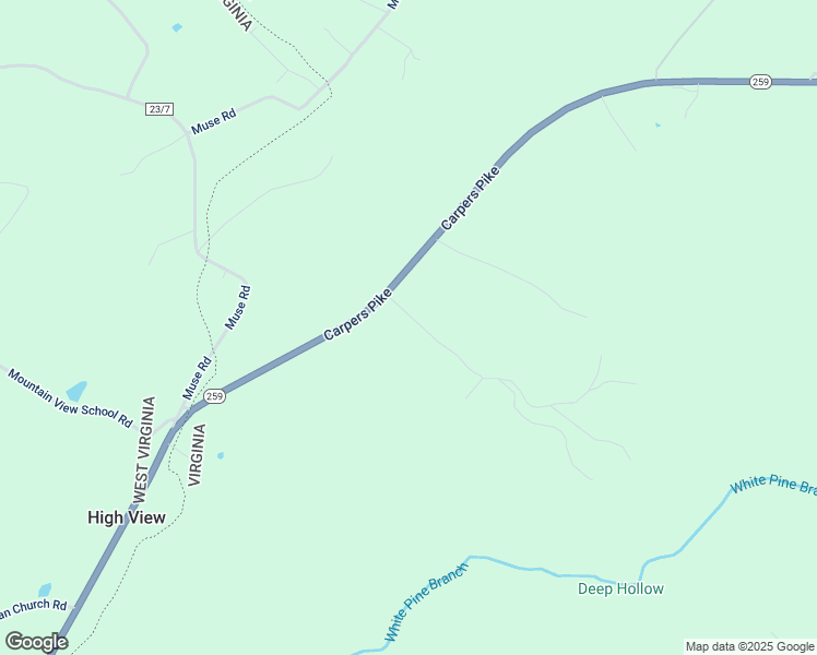 map of restaurants, bars, coffee shops, grocery stores, and more near 140 Cline Drive in Gore