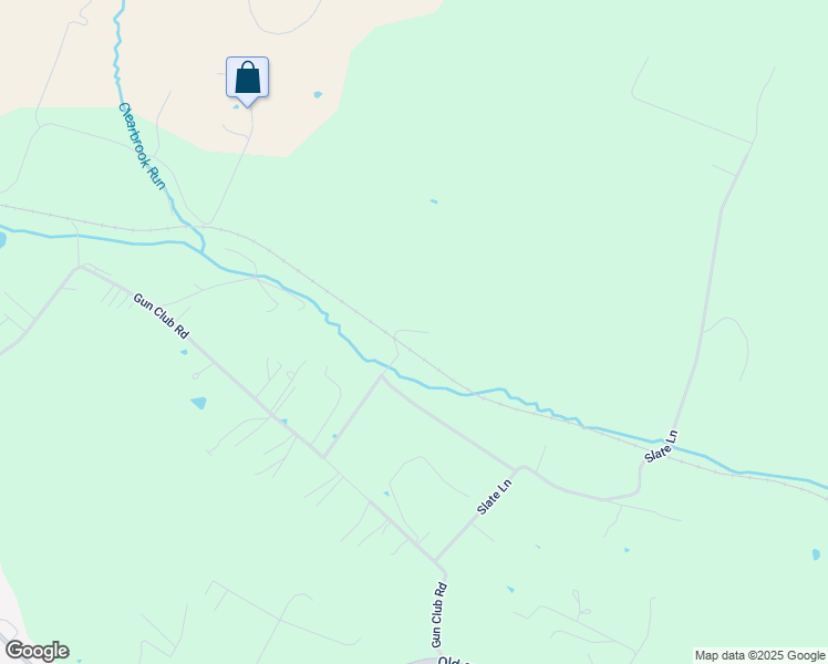 map of restaurants, bars, coffee shops, grocery stores, and more near Gun Club Road in Frederick County